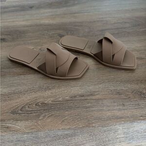 Zara Tan Sandals